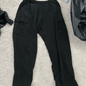 PINK Victoria's Secret Black Cargo Pants